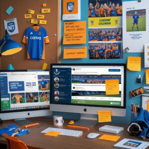 Social Media Promotion Kit for Sports Teams