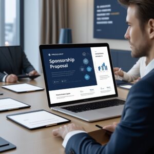 Sponsorship Pitch Deck Templates